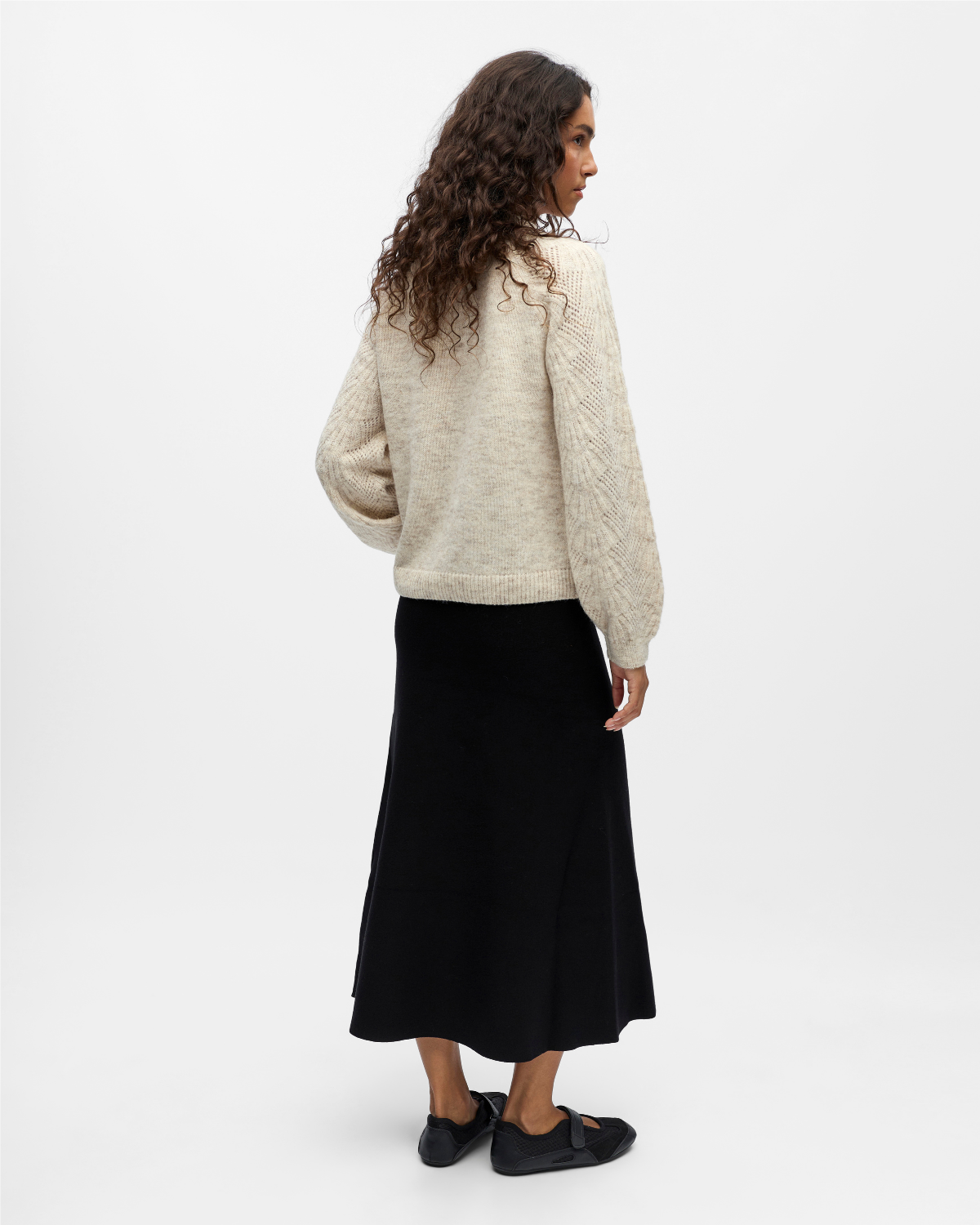 OBJFlora Strikket Pullover